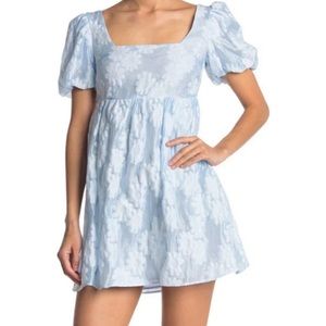 TOPSHOP Daisy Bow Floral Mini Dress Size 12 NWOT